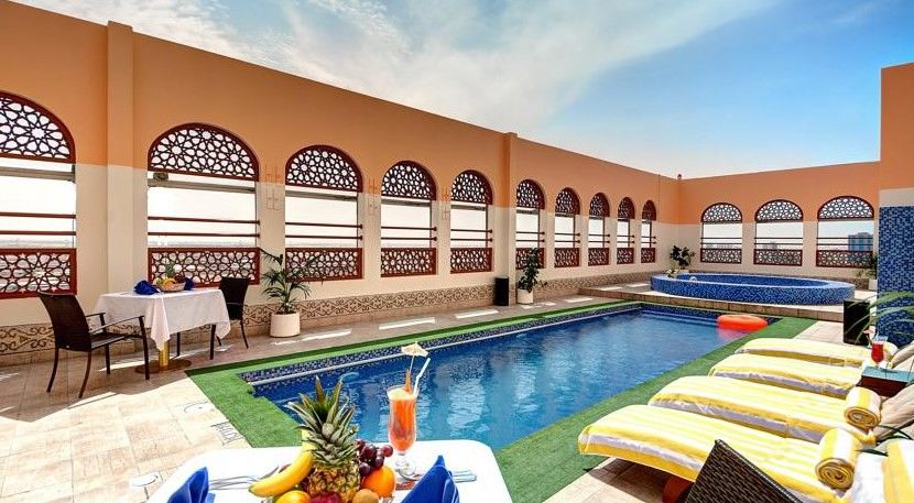Ewan Ajman Suites Hotel Ngoại thất bức ảnh